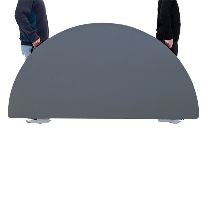 Alt Mesas Zown fabricadas en acero, diseñadas para usos intensivos EME Mobiliario