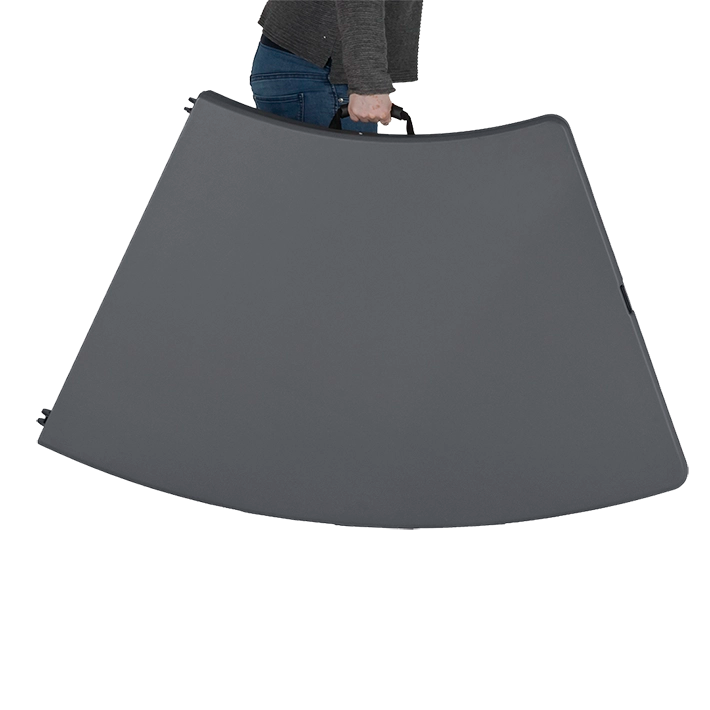 Alt Mesas Zown Con Forma de Luna para un uso intensivo y profesional EME Mobiliario