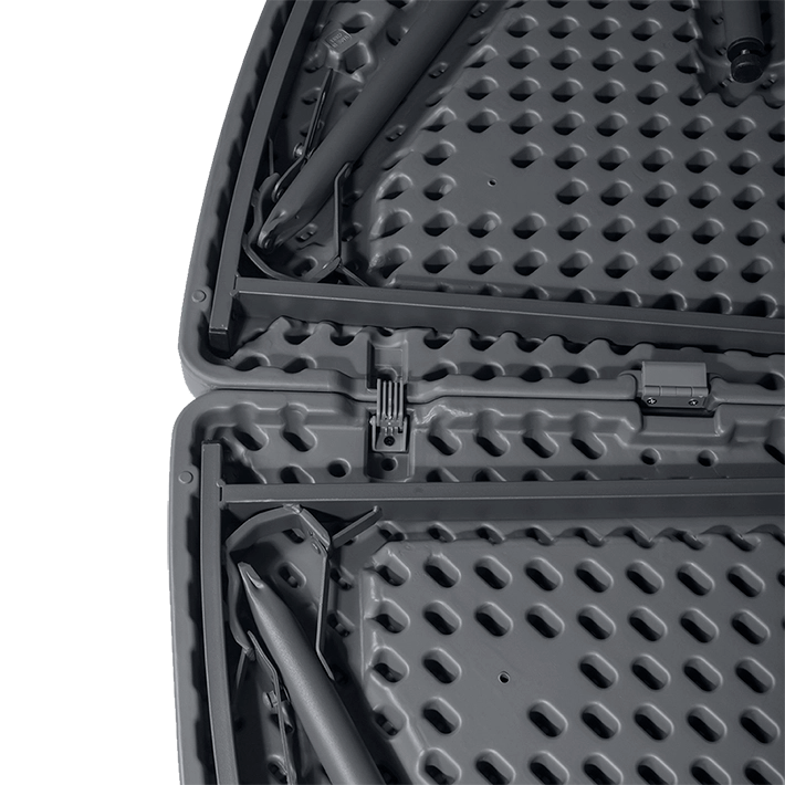 Alt Mesas Zown Con Forma de Luna para un uso intensivo y profesional EME Mobiliario