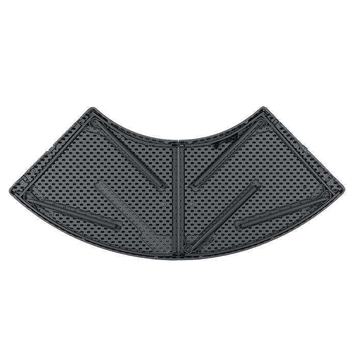 Alt Mesas Zown Con Forma de Luna para un uso intensivo y profesional EME Mobiliario