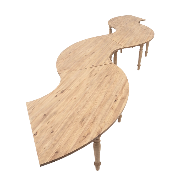 Mesa Serpentina Madera