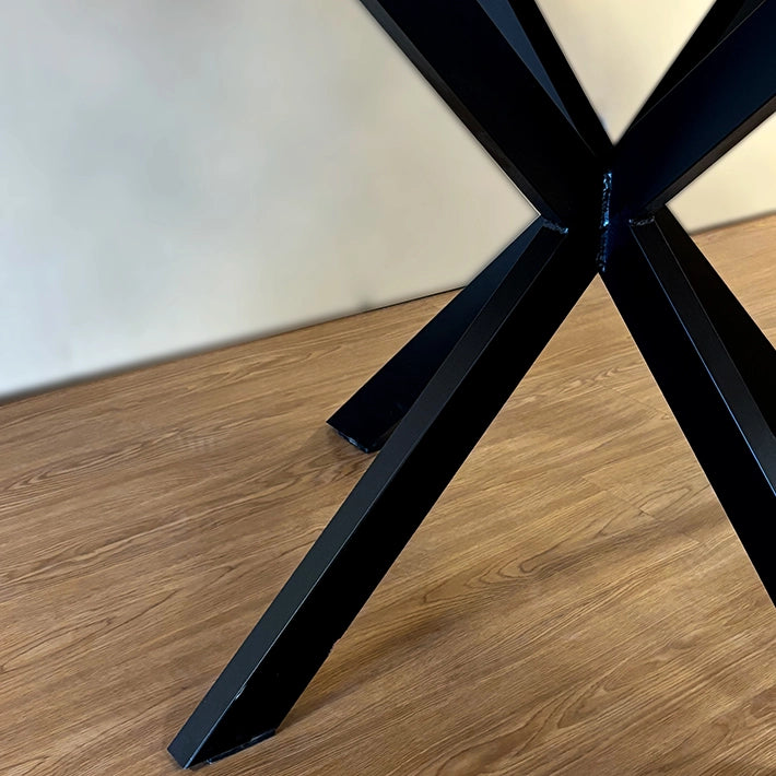 Alt Mesa Comedor Metal y Madera 150cm fabricada en metal y madera EME Mobiliario 