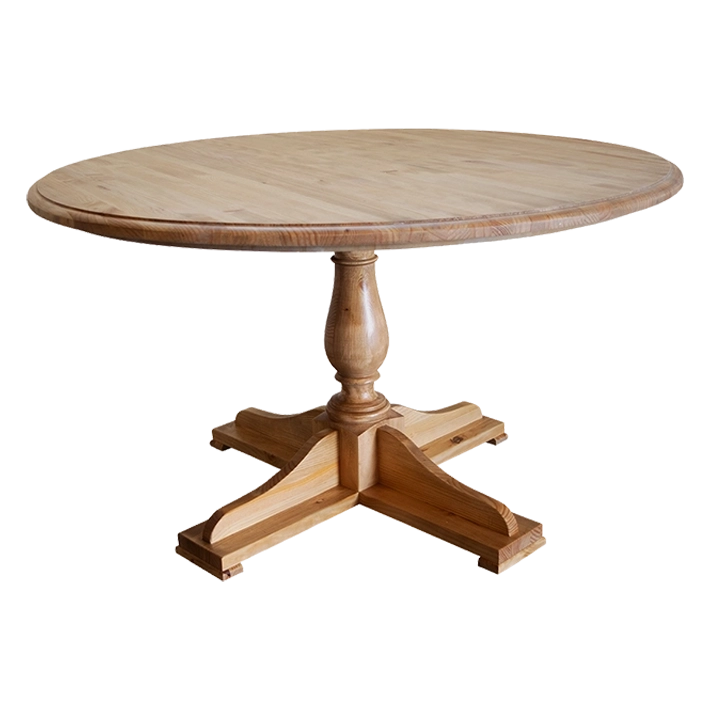 Alt Mesa de Madera Maciza con un diseño rústico ideal para espacios y comedores amplios 