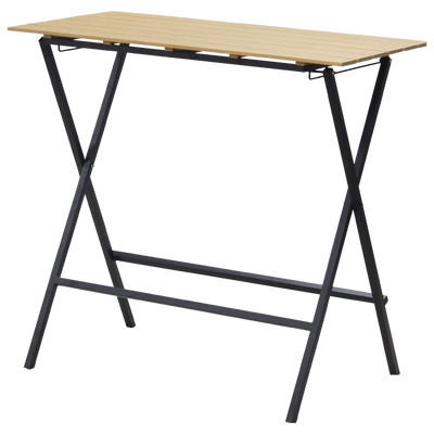 Mesa Mallorca Rectangular Negra 120x60cm