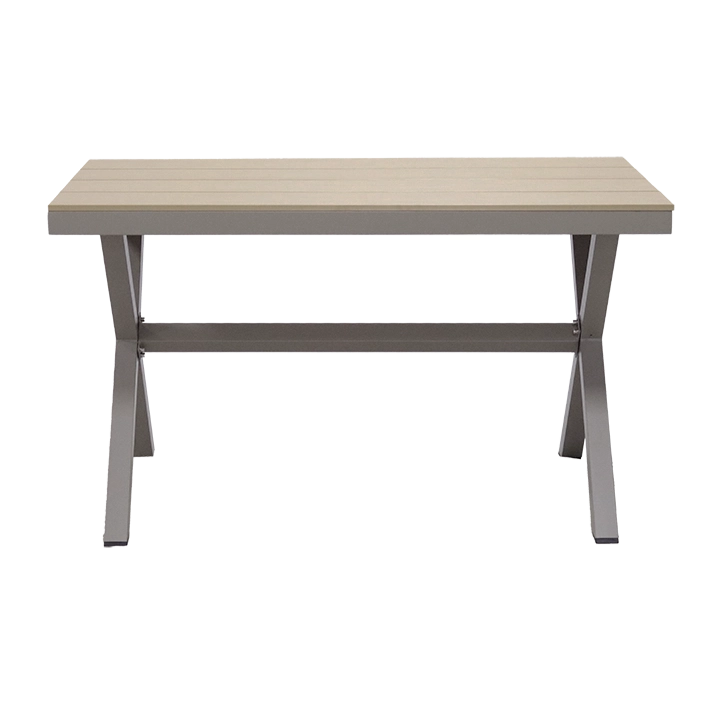 Mesa Napoli fabricada en acero de calidad perfecta para disfrutar de la zona exterior de tu vivienda