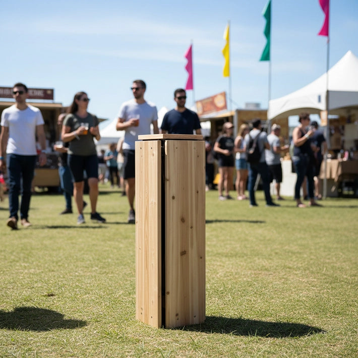 Alt Mesa de Madera Plegable Cervecera Para Eventos, Festivales EME Mobiliario