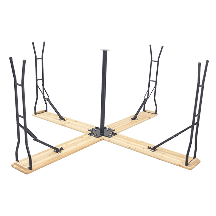 Alt Mesa Plegable Cervecera en Cruz de gran capacidad para usar en eventos de exterior 