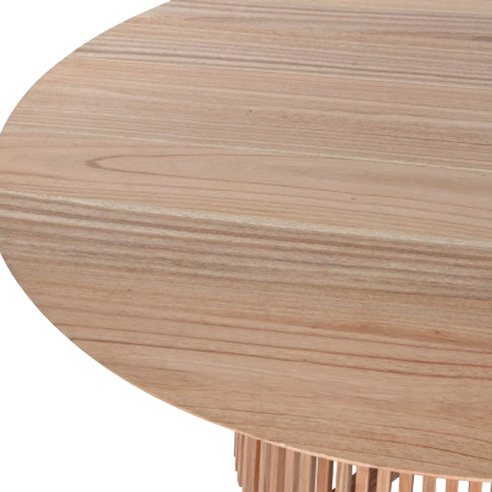 Alt Mesa de Comedor Mindi de diseño original fabricada en madera de mindi EME Mobiliario 