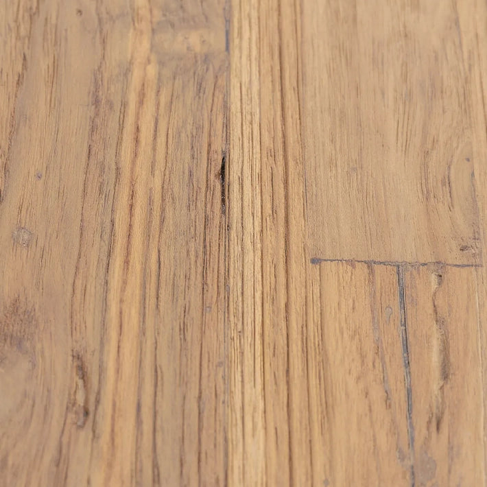 Alt Mesa de Comedor Orlando Redonda fabricada con madera de teca reciclada  EME Mobiliario 