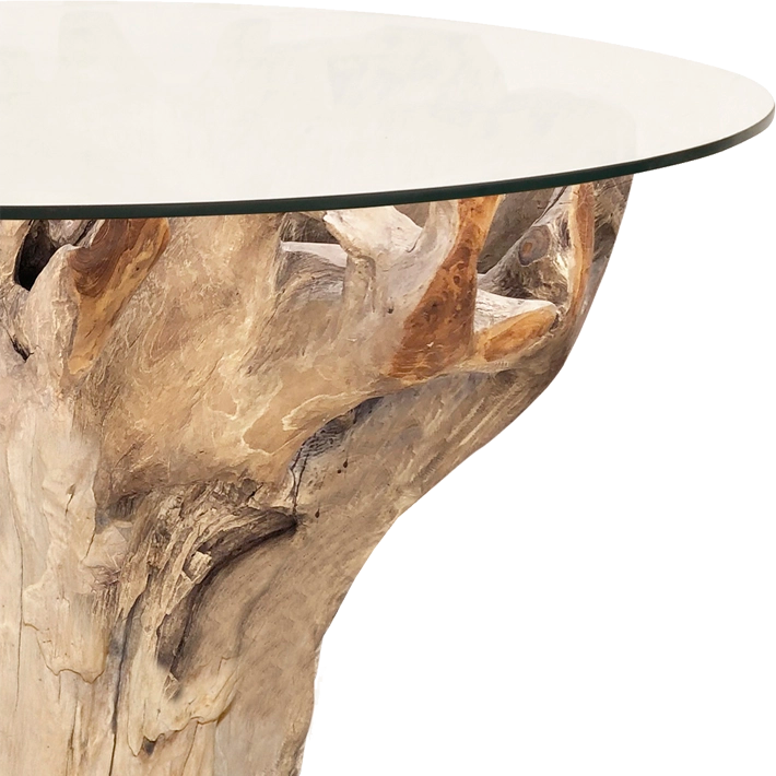 Alt Mesa de comedor raíz teka una mesa original y de diseño fabricada en madera de teca EME Mobiliario 