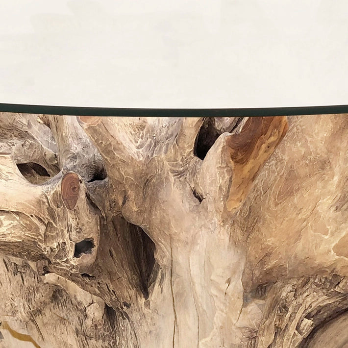 Alt Mesa de comedor raíz teka una mesa original y de diseño fabricada en madera de teca EME Mobiliario 