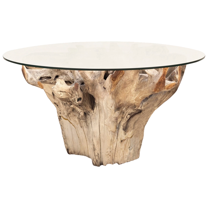 Alt Mesa de comedor raíz teka una mesa original y de diseño fabricada en madera de teca EME Mobiliario 