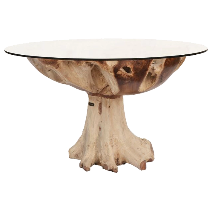 Alt Mesa de Comedor Teka Blanqueada fabricada cen madera de teca original y exclusiva para usar en cualquier comedor EME Mobiliario 