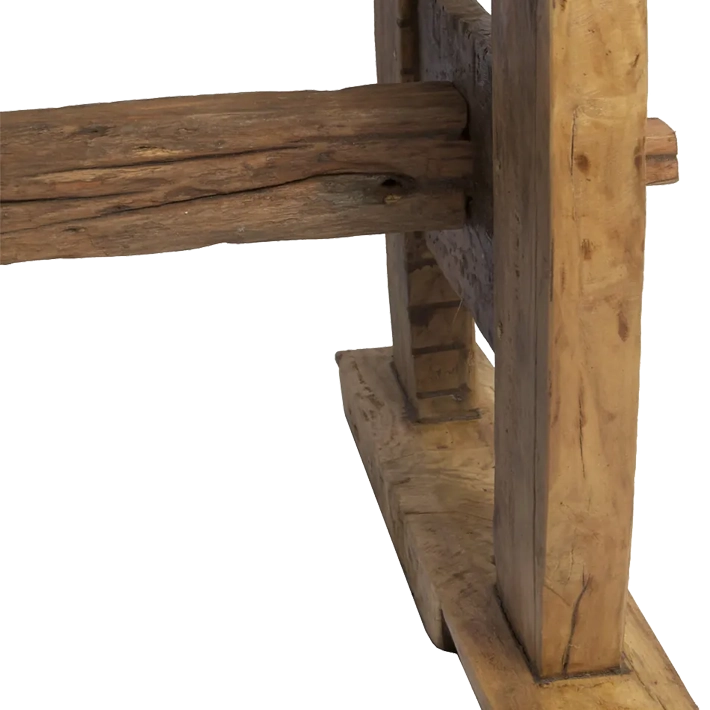 Alt Mesa de Comedor Madera Reciclada Pino de estilo rústico perfecta para usar en cualquier tipo de comedor EME Mobiliario 