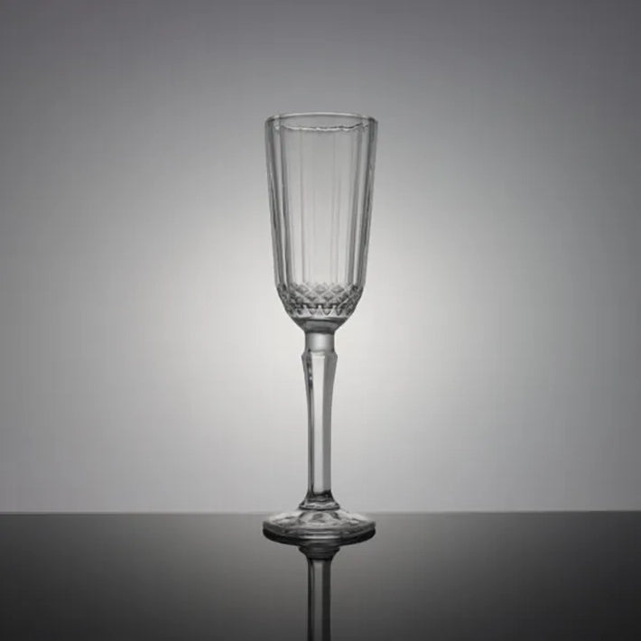 Alt Copa de Cava con diseño labrado con capacidad de 12.5cl. para eventos y hostelería EME Mobiliario