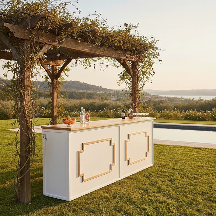 Alt Barras De Madera Plegables Para Eventos, Caterings y Restauración EME Mobiliario