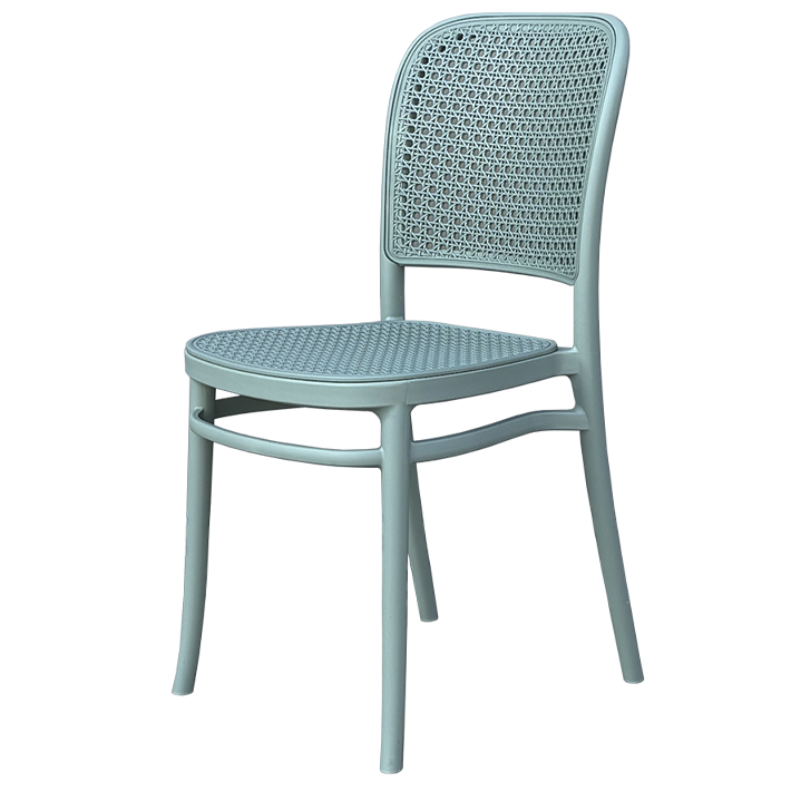 Alt Silla Oporto Verde Mint fabricada en polipropileno es ideal para el uso intensivo profesional EME Mobiliario 