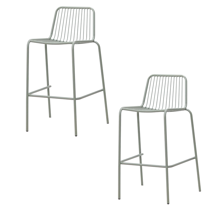 Pack de 2 Taburetes Menorca Verde