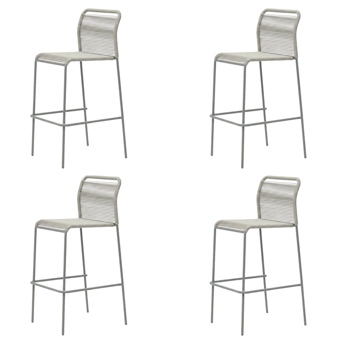 Pack de 4 Taburetes Ibiza Verde
