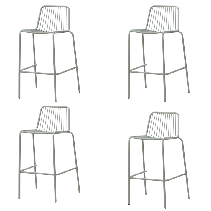 Pack de 4 Taburetes Menorca Verde