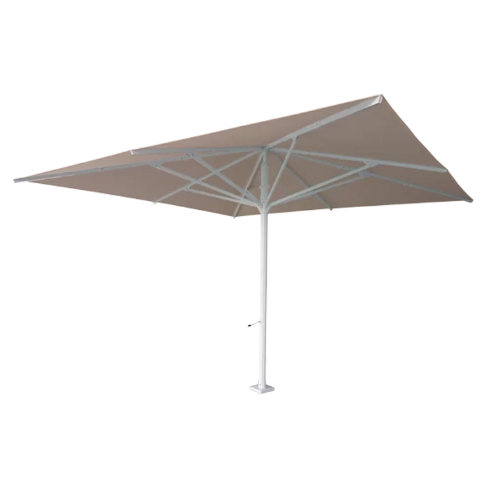 Alt Parasol de aluminio. Con medidas 5x5. EME Mobiliario.