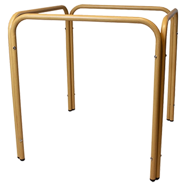 Alt Patas de Mesa Aluminio modelo París con una estructura de 70x70cm EME Mobiliario 