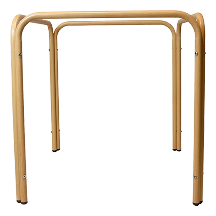 Alt Patas de Mesa Aluminio modelo París con una estructura de 70x70cm EME Mobiliario 