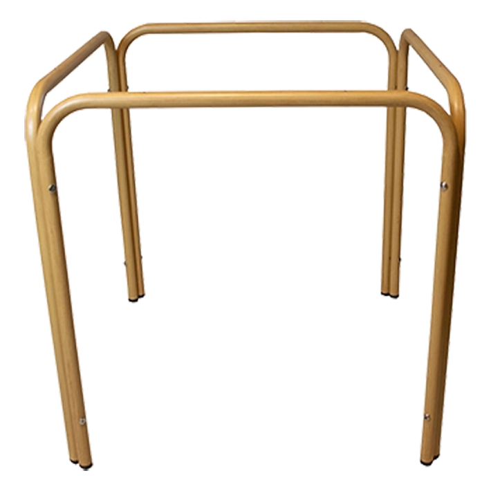 Alt Patas de Mesa Aluminio modelo París con una estructura de 70x70cm EME Mobiliario 