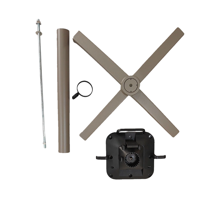 Alt Piezas Base de Mesa Para Hostelería de Aluminio de color Arena EME Mobiliario