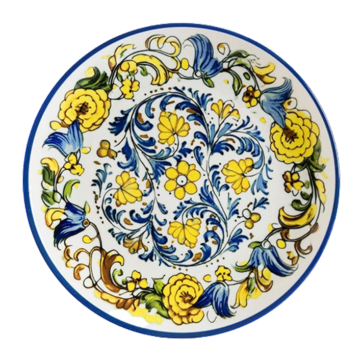 Alt Vajilla Albufera fabricada en porcelana apta para lavavajillas. Perfecto colorido y motivos florales para eventos y hostelería EME Mobiliario 