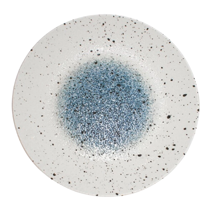 Alt Vajilla Belize de Bonna fabricada en porcelana con un bonito y original diseño en cada una de sus piezas ideal para eventos y hostelería EME Mobiliario 