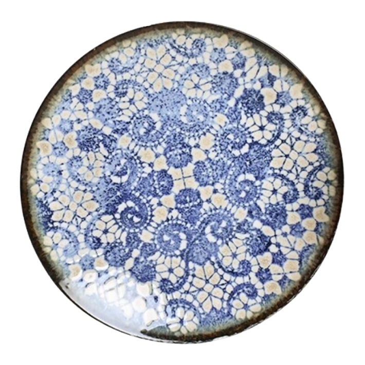 Alt Vajilla Bluet fabricada con porcelana de alta calidad ideal para usar en eventos y/o establecimientos de hostelería EME Mobiliario 