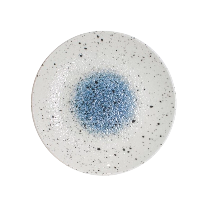 Alt Vajilla Belize de Bonna fabricada en porcelana con un bonito y original diseño en cada una de sus piezas ideal para eventos y hostelería EME Mobiliario 