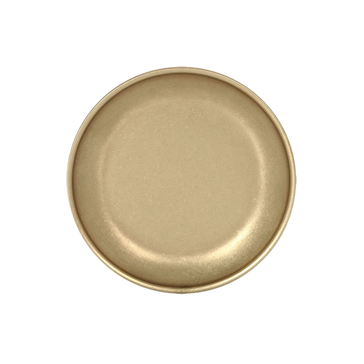 Alt Vajilla Vintage con acabado dorado para Eventos y Hostelería EME Mobiliario