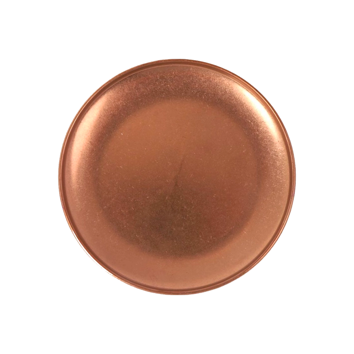 Alt Platos de Postre con acabado en cobre para darle un estilo clásicos en tu emplatados EME Mobiliario