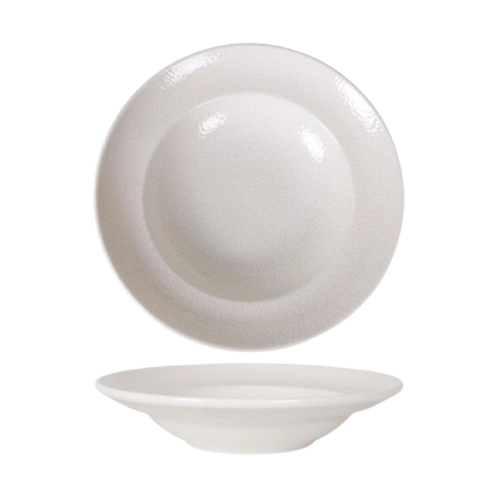 Alt Vajilla Nomade fabricada con porcelana de alta calidad con un bonito diseño en color blanco ideal para el uso intensivo profesional, eventos y hostelería, EME Mobiliario 