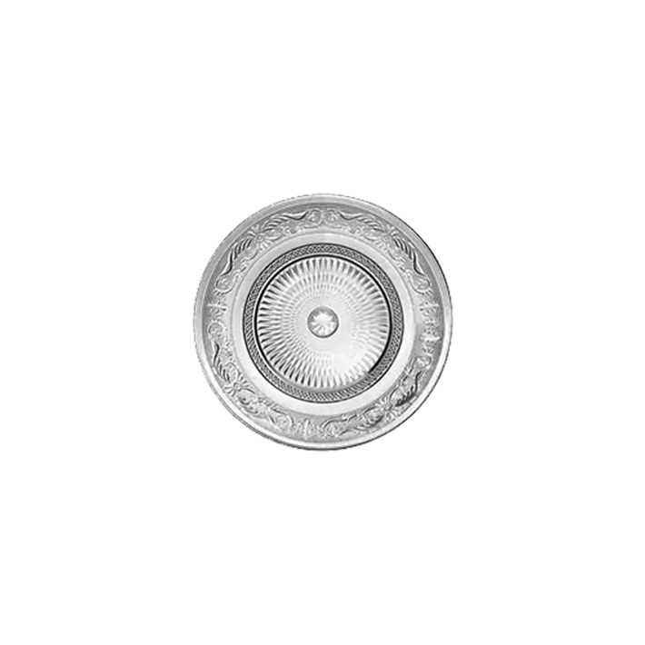 Alt Plato Pan de cristal labrado con un diseño único y original EME Mobiliario