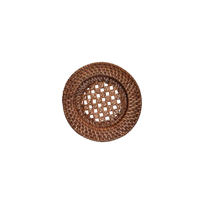 Alt Plato Pan fabricado en Ratán ideal Para Eventos y Hostelería EME Mobiliario