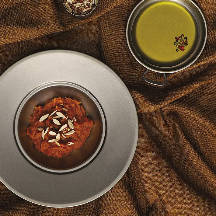 Alt Vajilla Vintage con acabado en plata para Eventos y Hostelería EME Mobiliario