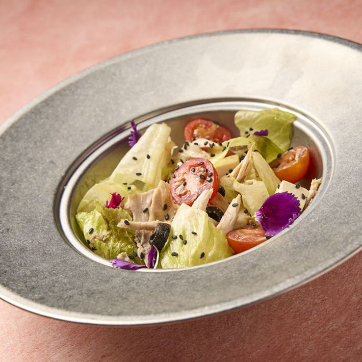 Alt Vajilla Vintage con acabado en plata para Eventos y Hostelería EME Mobiliario