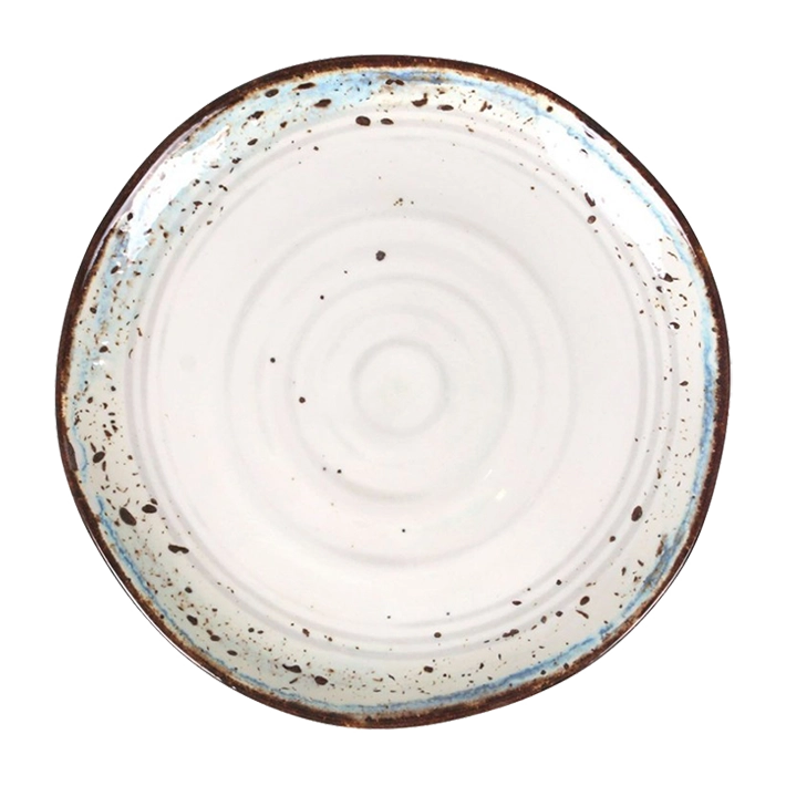 Alt Plato de Postre Messina fabricado en melamina de alta calidad con un diámetro de 20cm apto para el uso intensivo profesional EME Mobiliario 