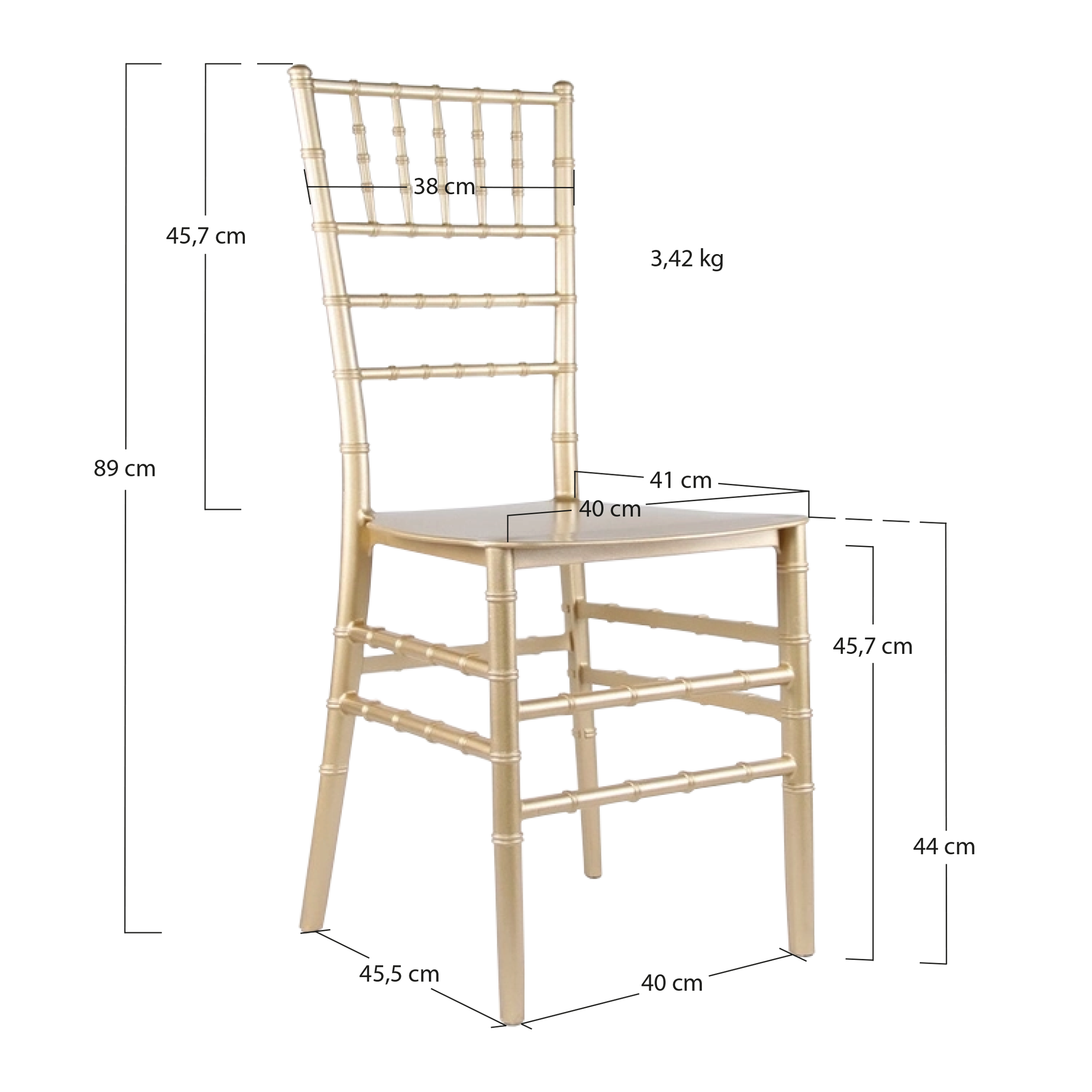 Alt Sillas Chiavari Oro Para Eventos EME Mobiliario