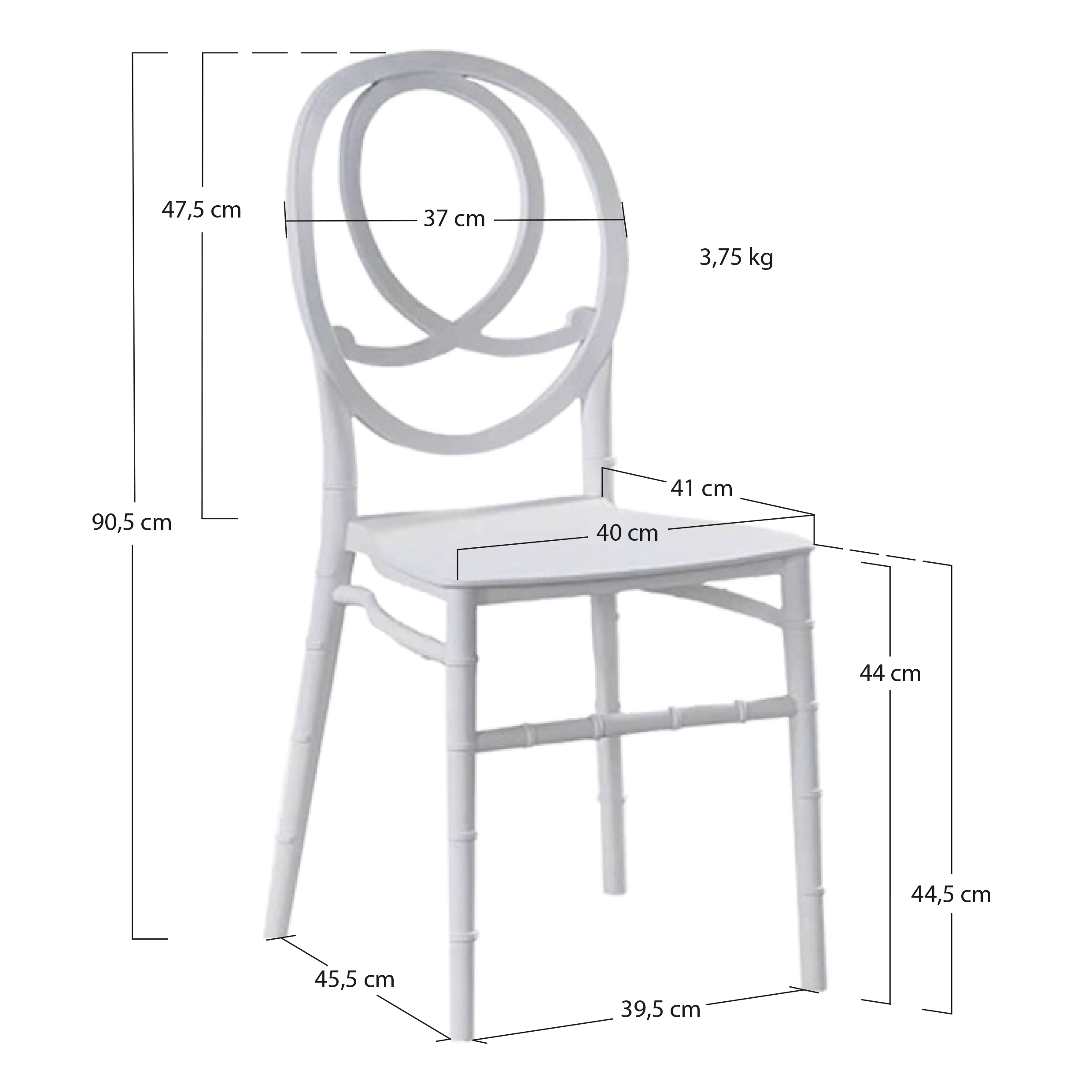 Alt Sillas Phoenix Para Eventos y Hostelería EME Mobiliario