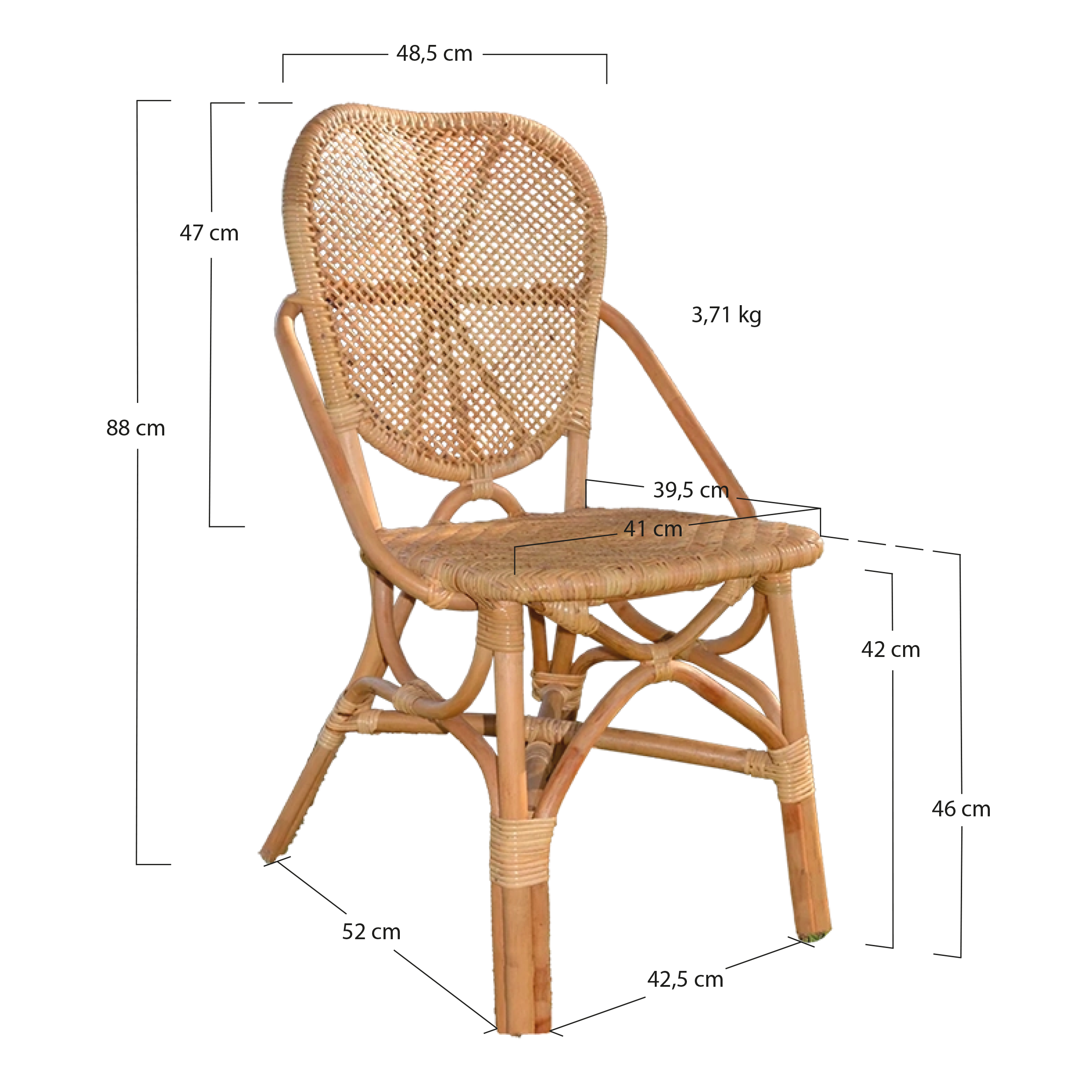 Alt Sillas fabricadas De Ratán Para Eventos EME Mobiliario