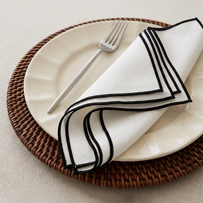 Servilleta con Ribete Personalizable