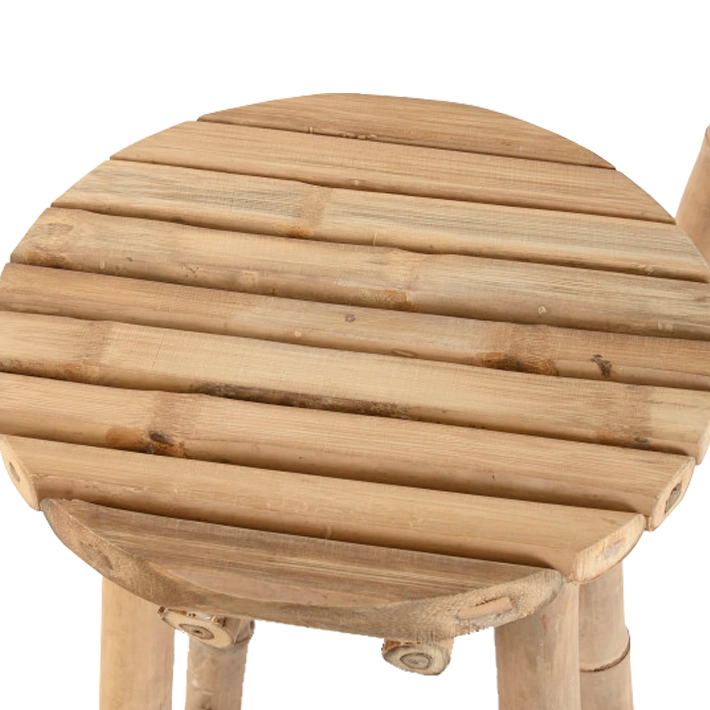 Alt Set Bambú Mesa y Taburetes para eventos y hostelería