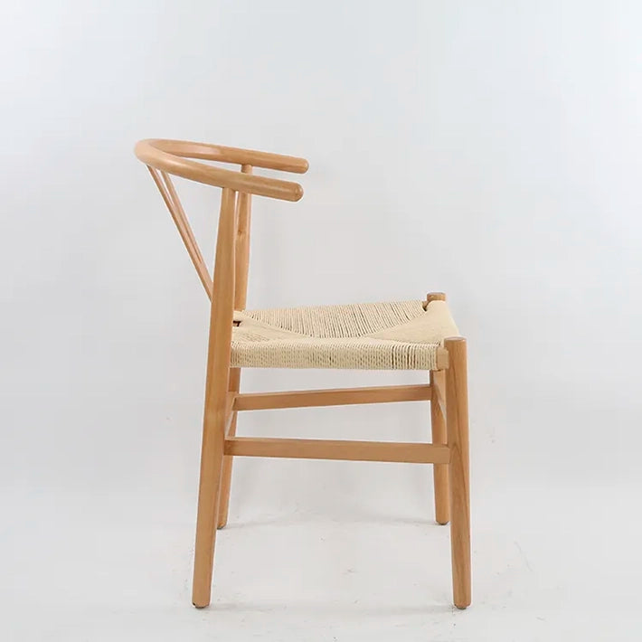 Alt Silla Bone Natural silla apilable fabricada con madera de haya EME Mobiliario. 