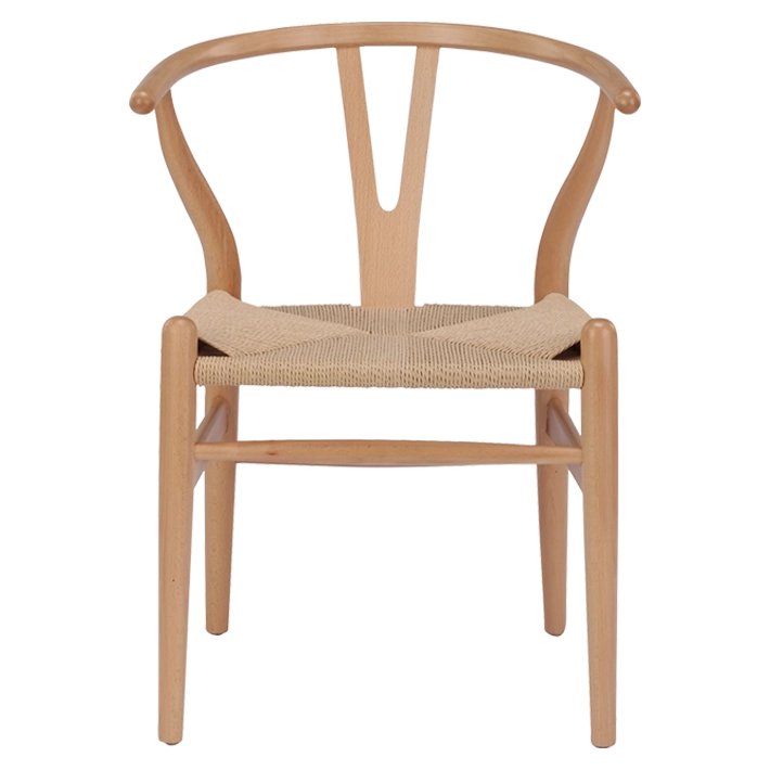 Alt Silla Bone Natural silla apilable fabricada con madera de haya EME Mobiliario. 