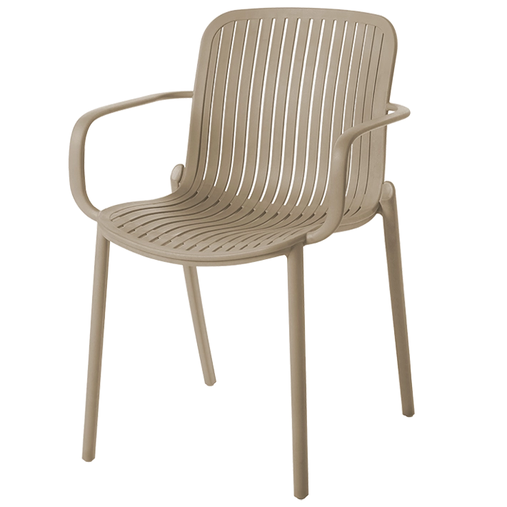 Alt Silla Capri Arena fabricada 100% en polipropileno es una silla apilable para hostelería EME Mobiliario 