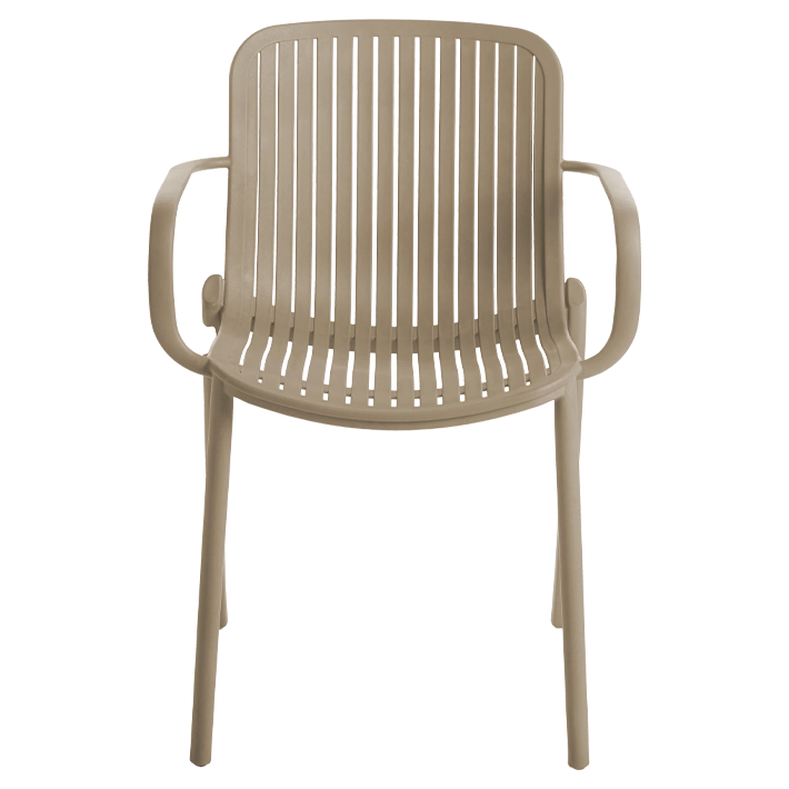 Alt Silla Capri Arena fabricada 100% en polipropileno es una silla apilable para hostelería EME Mobiliario 